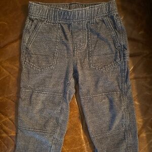 Tea Collection Toddler Faux-Jean Cotton Pants Size 2